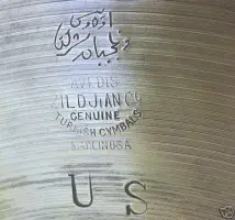 Pre-war 12" Zildjian Hats with US stamp