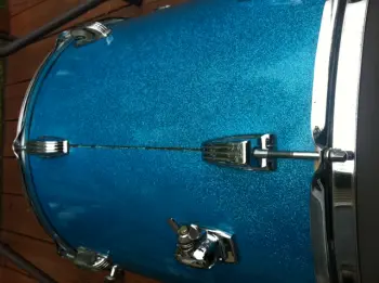 Ludwig Standard 16x16 Inch Floor Tom in Blue Mist