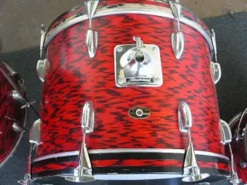 Slingerland 5 piece Red Agate Drum Set
