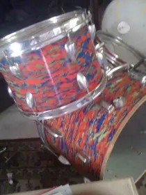 Psychedelic Wrapped Stencil.