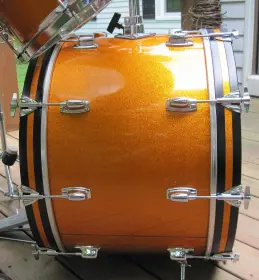 Restoring Ludwig Bass Drum Hoops