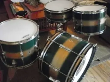 1959 Ludwig 'Transition Badge' Club Dates