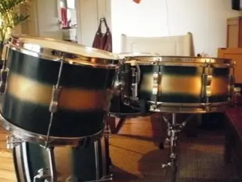 1959 Ludwig 'Transition Badge' Club Dates