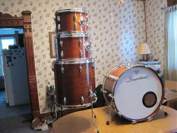 Slingerland transparent teal color?