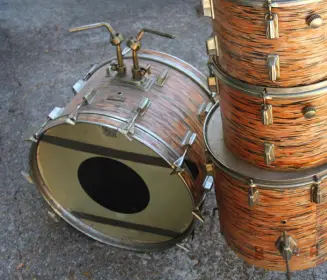 Pearl Wood-Fiberglass four-piece kit