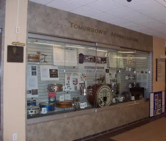 Vintage Drum Display
