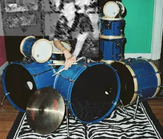 WTB: Yamaha Recording Custom Cobalt Blue Lacquer Drums