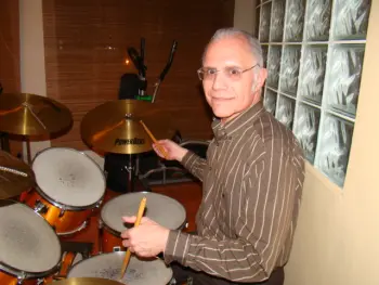 Pepe Vazquez's Majestic drumset