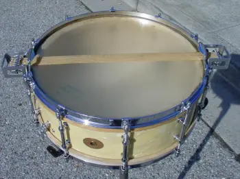 1929-30 LUDWIG &amp; LUDWIG 5x14 WMP/CHROME SUPER-SENSITIVE MODEL