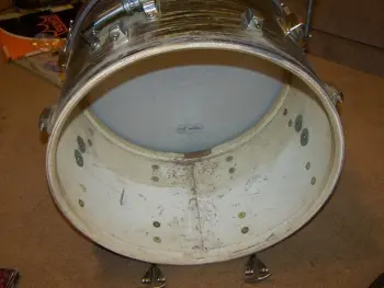 1967 Ludwig Black Oyster Pearl 20/13/16