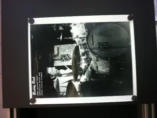 Buddy Rich/ Louie Bellson autographs. 25 years of Modern Drummer