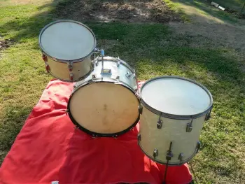 50's WFL Kit - Nickel Hardware - Original Calfskin Heads!