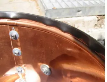 Massive copper Asba snare listed in Holland.