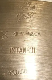 Vintage K Zildjian 20'' light crash ride type 2B