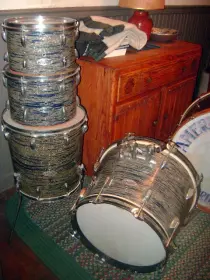 One Of A Kind! MIJ Trixon Copy Kit!