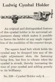 1909 Ludwig Foot Pedal
