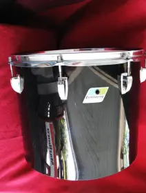 Ludwig Black Vistalite 12x15 &amp; 16x18