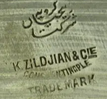 14&quot; K. Zildjian &amp; Cie Constantinople Trade Mark