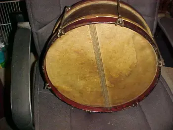 lyons and healy snare drum brass &amp; calfskin