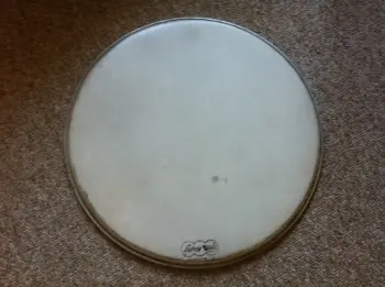 1965 Ludwig 20 Inch Logo Head/Batter Head For Sale