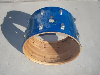 WFL Bass Drum w/lugs and extra holes...