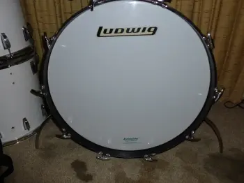Ludwig Vintage Bass Drum Head/Logo