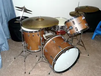 My 60s vintage Rogers set