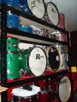 60's Rogers bop kit 18-12-14-dyna, Black Onyx