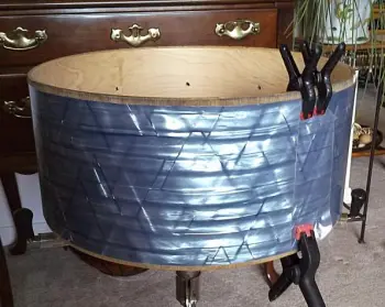 Snare Drum Rewrap Project