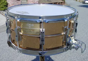 The Drum: 1984 LUDWIG #4 (JOE MORELLO) 75th ANNIVERSARY BRASS/ENGRAVED SUPER-SENSITIV