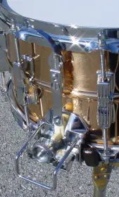 The Drum: 1984 LUDWIG #4 (JOE MORELLO) 75th ANNIVERSARY BRASS/ENGRAVED SUPER-SENSITIV