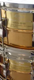 The Drum: 1984 LUDWIG #4 (JOE MORELLO) 75th ANNIVERSARY BRASS/ENGRAVED SUPER-SENSITIV