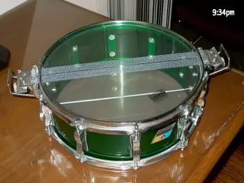Green Vistalite Snare