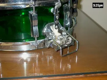 Green Vistalite Snare