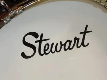 Custom MIJ Bass Drum Head Logos
