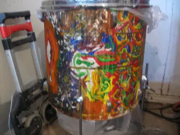 Leedy trash can