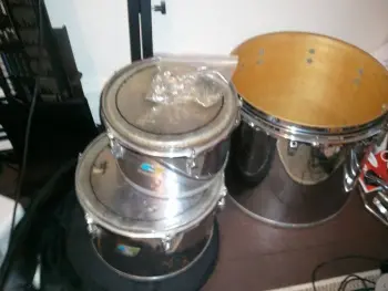 Ludwig Power Factory Set Chrome Over Wood?