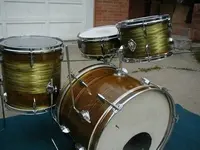 Sweet 1968 Pearl President Kit_jazz/bop/gig/club Sizes! Worldwide Shipping!