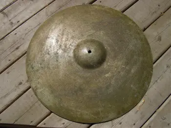 22&quot;PAISTE STAMBUL before and after