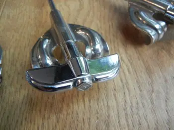 Rogers long bass drum T-rods.