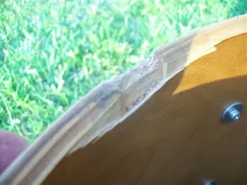 Shell edge repair