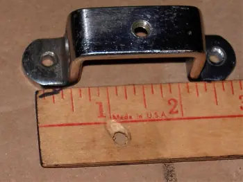 Slingerland/Leedy floor tom leg brackets chrome