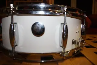 I think I got a Gretsch Snare....I think...