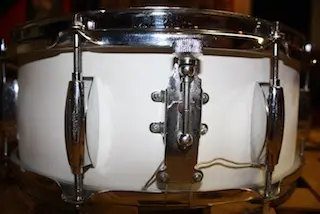 I think I got a Gretsch Snare....I think...