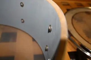 I think I got a Gretsch Snare....I think...