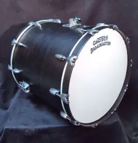 The Front Head of the Bass Drum