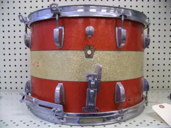 60's Ludwig marching snare conversion, before &amp; after...