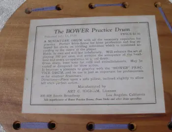 Cool Old Drum Practice Pads