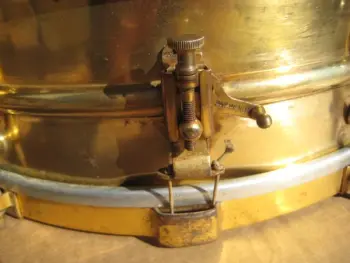 price for an early 1900's 5&quot;x15&quot; 2 piece brass ludwig snare?