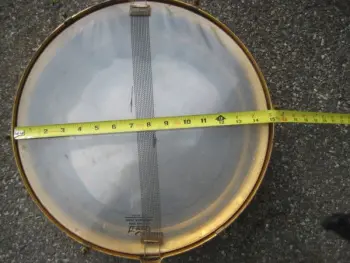 price for an early 1900's 5&quot;x15&quot; 2 piece brass ludwig snare?